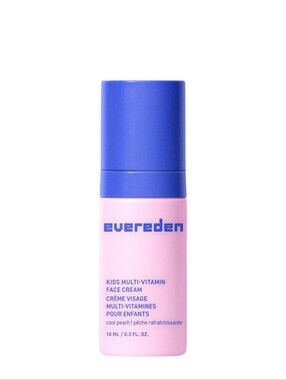 SALE! 🆕 Evereden Kids Multi-Vitamin Face Cream Pump - Cool Peach 10ml NWON